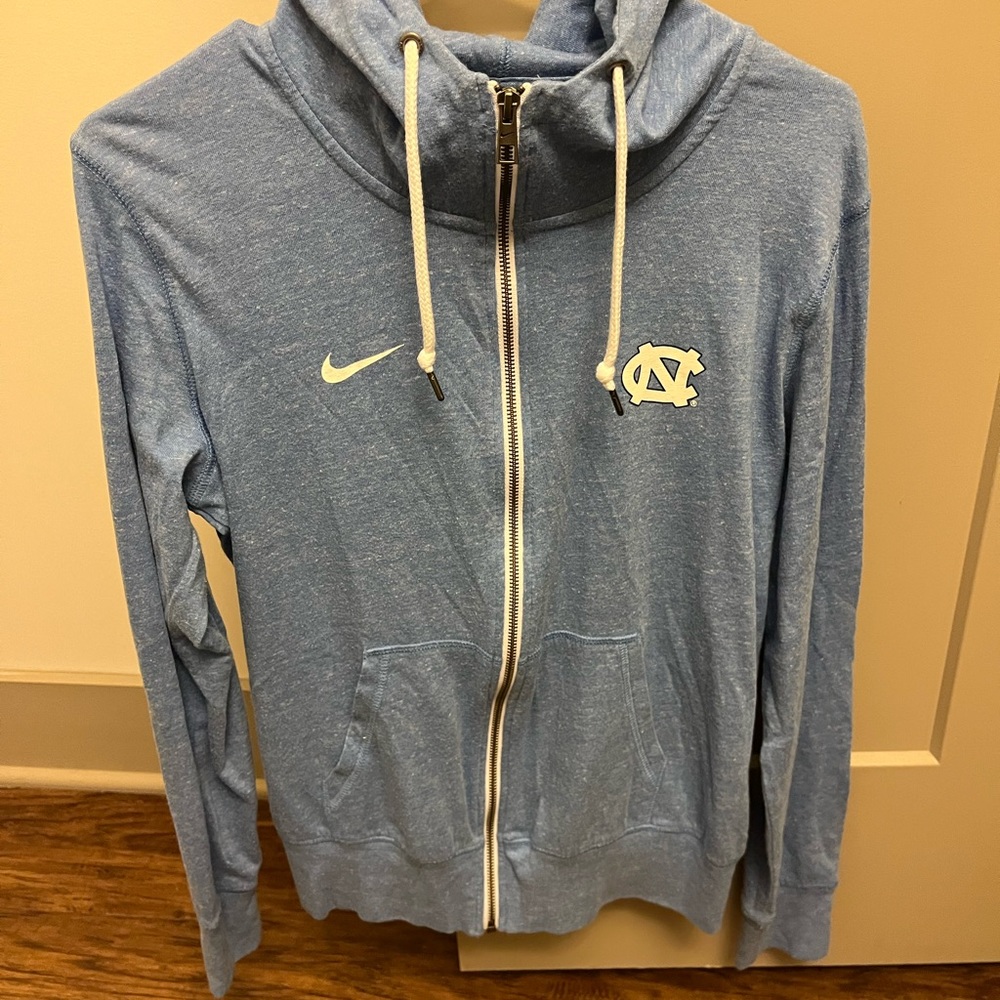 UNC Nike Full Zip Hoodie